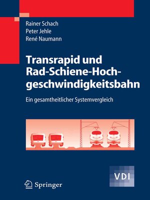 cover image of Transrapid und Rad-Schiene-Hochgeschwindigkeitsbahn
